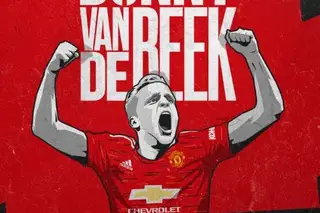 Internacional holandês Van de Beek vai reforçar Manchester United