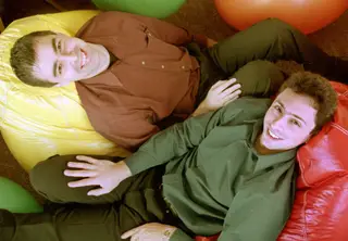 Os fundadores da Google, Larry Page e Sergey Brin