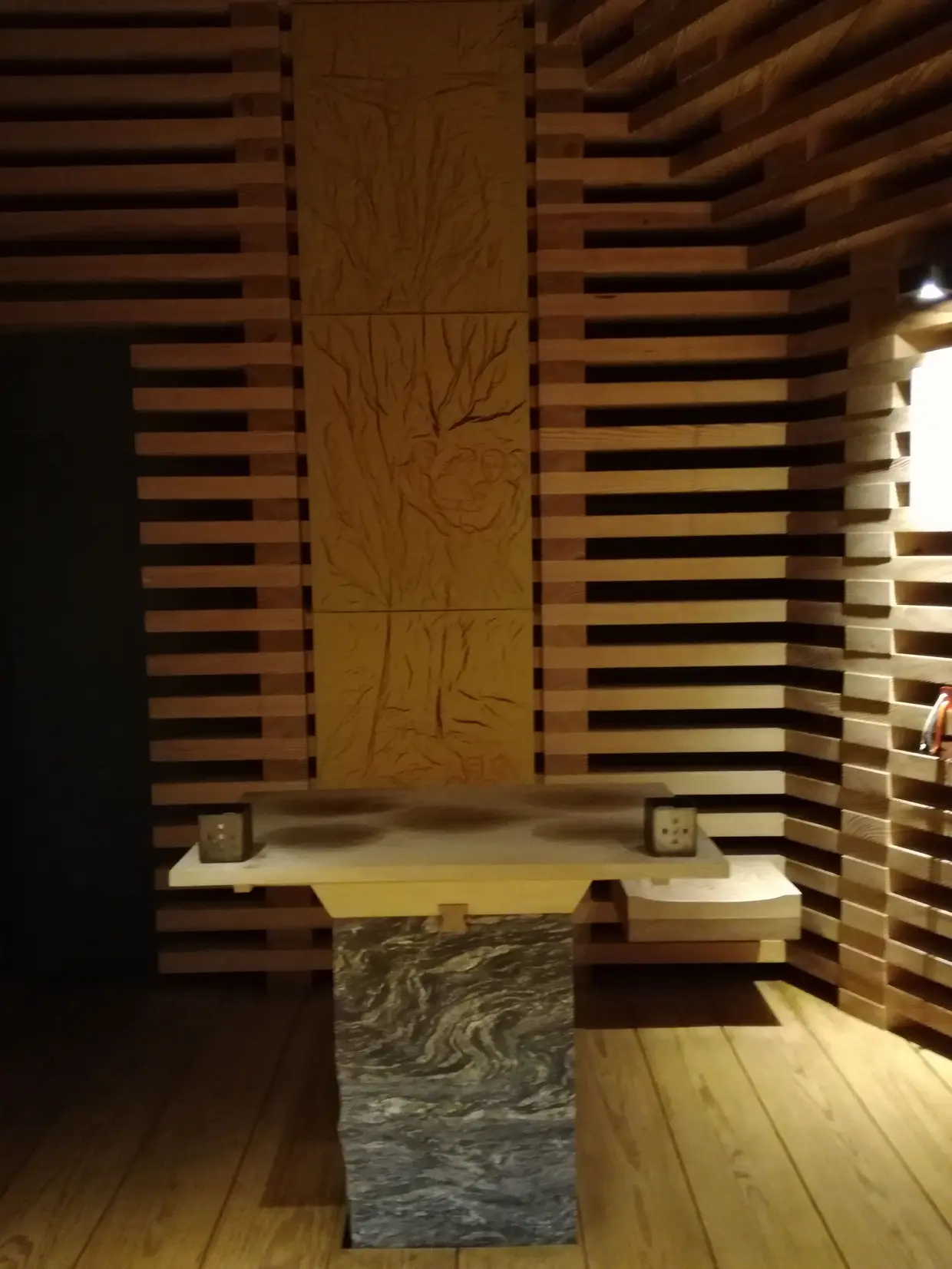 Altar, capela Árvore da Vida.