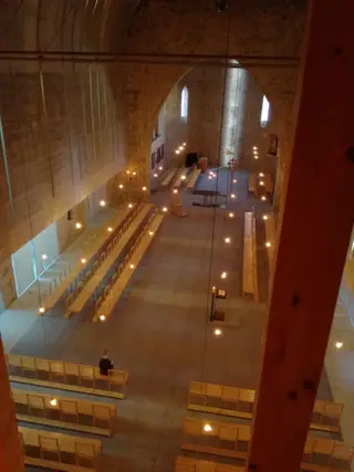 Capela da Imaculada, vista a partir da capela Cheia de Graça.