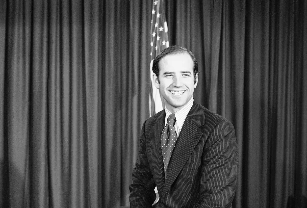 Senador Joe Biden, 14 de abril de 1975, Washington.