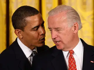 Obama e Trump em 2009