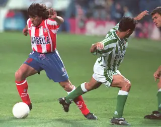Tornou-se um ícone do Atlético de Madrid, clube que representou entre 1987 e 1992 e, numa passagem mais curta, em 1998