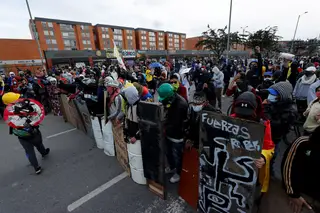 Protestos na Colômbia: português relata drama no país