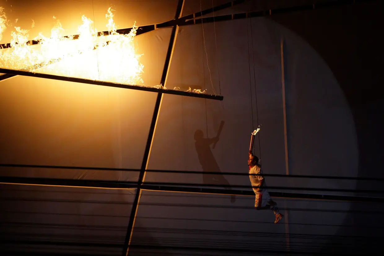 2008: Li Ning (ginástica artística).