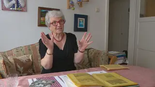 Erika Benn, antiga professora de russo de Angela Merkel.