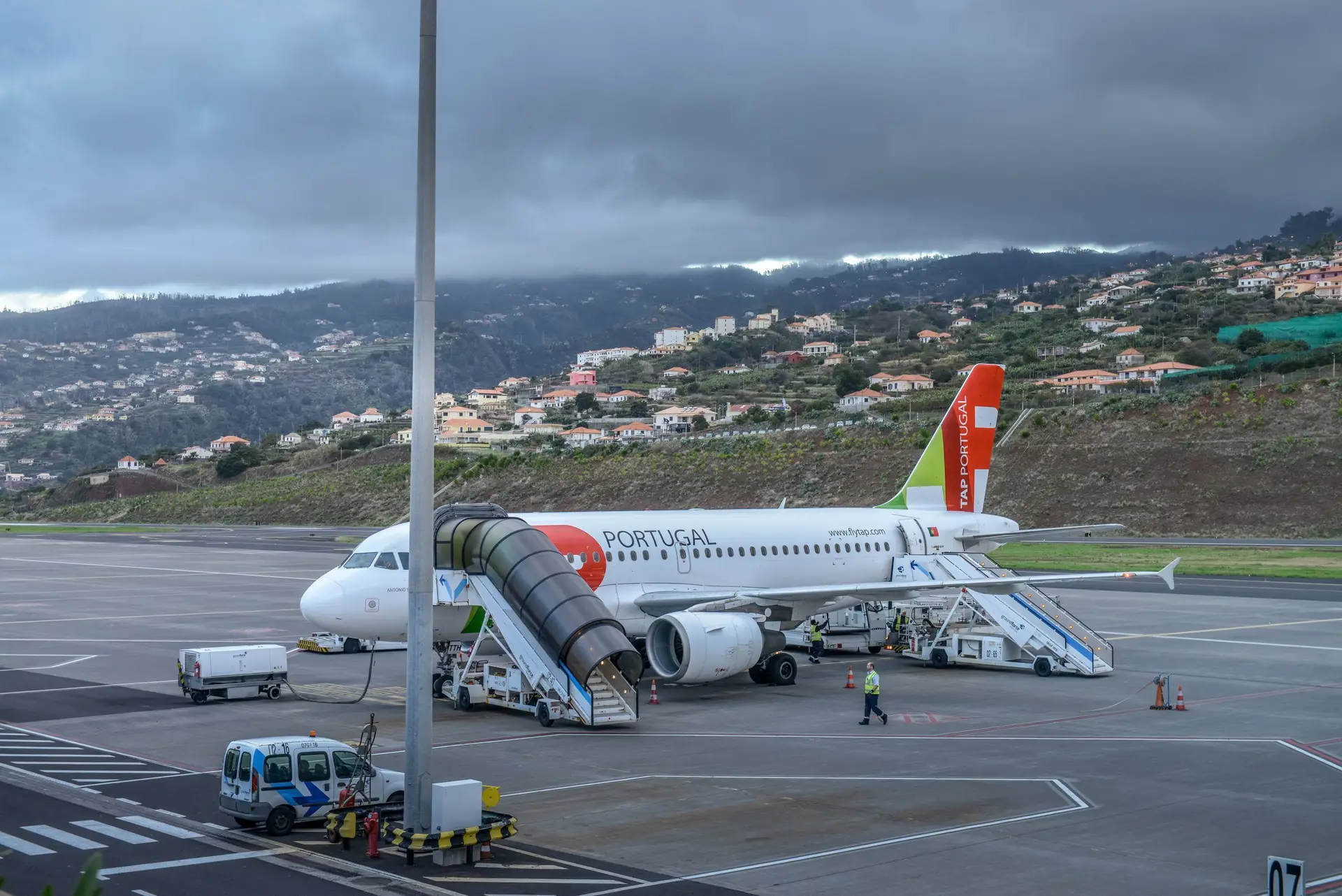 Vento forte condiciona movimento no aeroporto da Madeira SIC Notícias