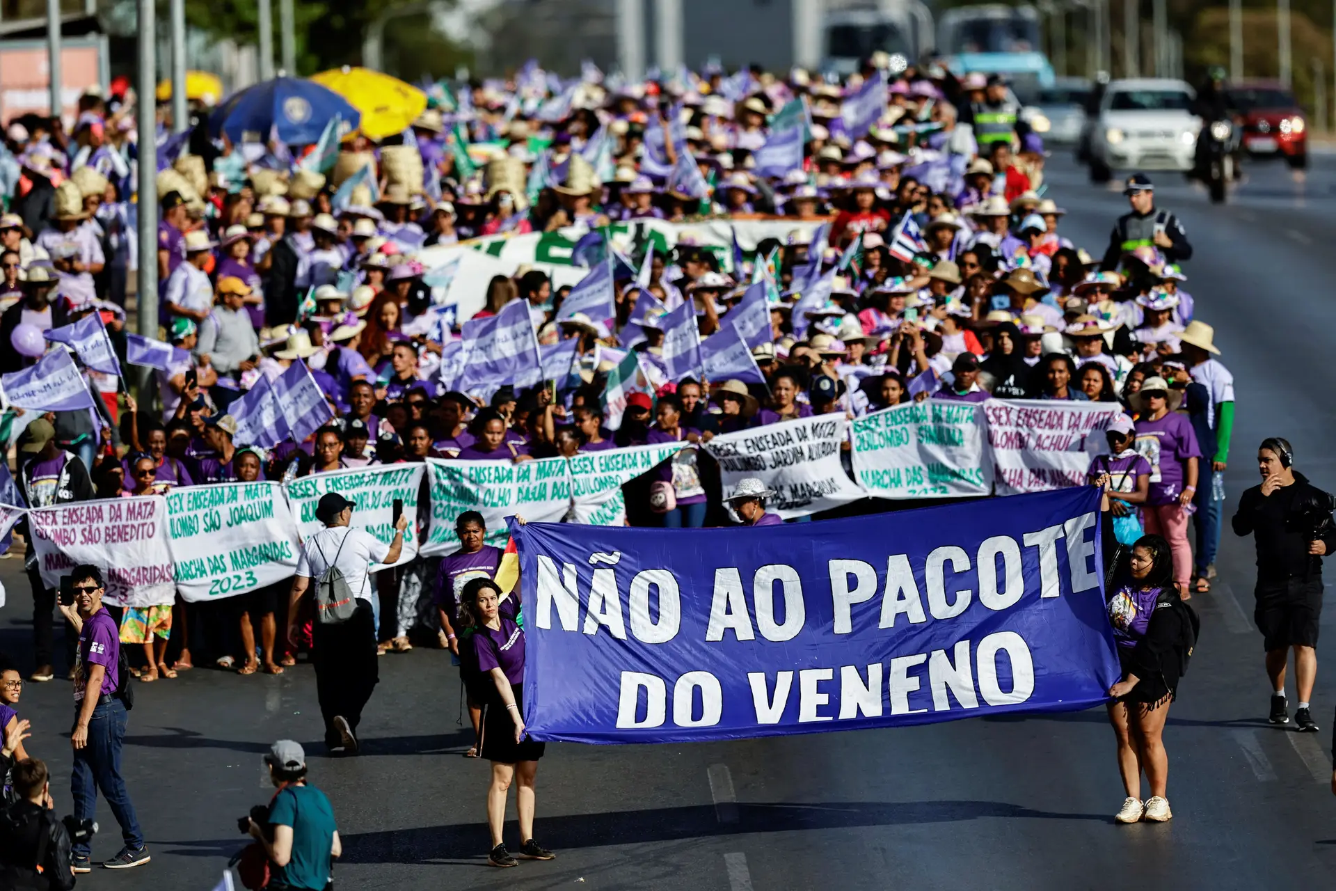 Brasil Lula Assina Pacto Contra O Feminic Dio Na Marcha Das Margaridas