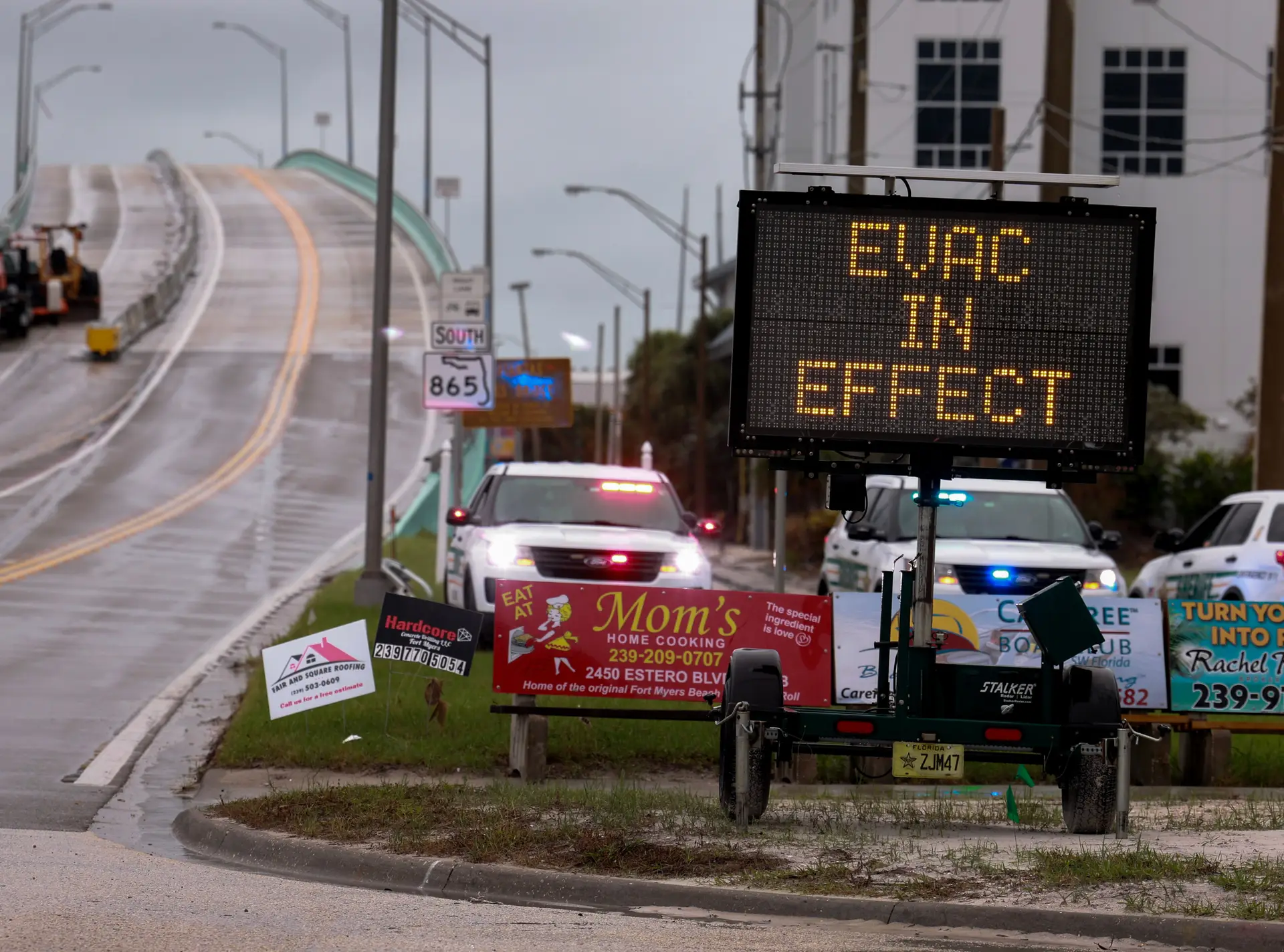 10 minutos a aproximação assustadora do furacão Milton à Florida