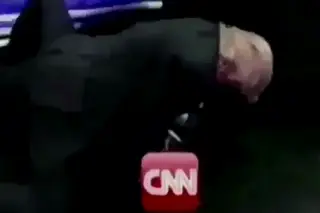 Trump espanca a CNN