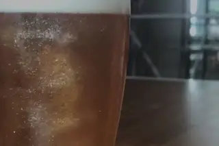 Cerveja brilhante