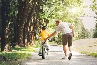 Ensinar a andar de bicicleta nas escolas