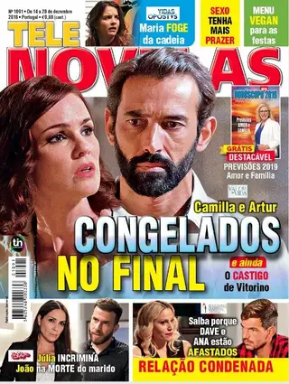 Em "Valor da Vida", Camilla e Artur congelados nos final