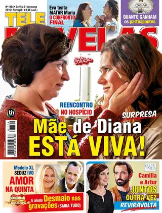 Em 'Alma e Coração', a mãe de Diana está viva