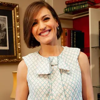 Fátima Lopes divertida em jantar com a filha