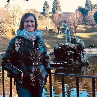 Fátima Lopes em Itália com a filha