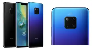 As 3 câmaras e o flash formam a assinatura visual do Mate 20 Pro