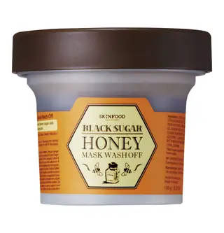 Skin Food: Máscara esfoliante Black Sugar Honey Mask Wash Off (€9,95)
