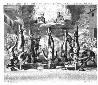 Em 1625, os critãos foram vítimas de perseguição sistemática