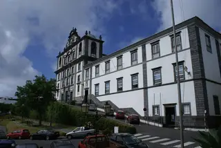 Igreja do Santissimo Salvador na Cidade da Horta , Ilha do Faial, Açores
