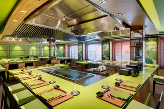 O restaurante japonês