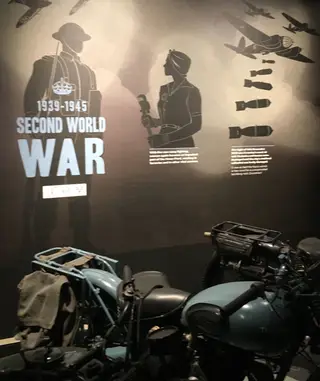 Museu dos Transportes, sala da II Guerra Mundial