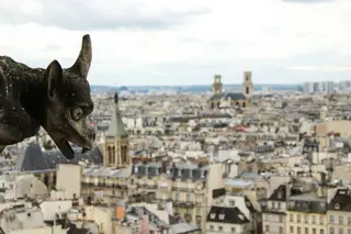 Gárgula da Catedral de Notre-Dame