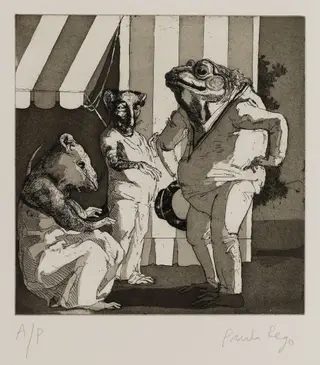 Um sapo ia pedir a noiva em casamento I/ A Frog he would a-wooing go I, 1989