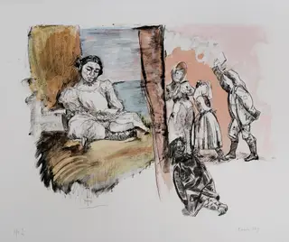 Menina lendo à janela/ Girl Reading at Window, 2001-2002