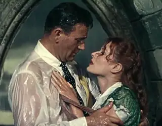 John Wayne e Maureen O'Hara em “The Quiet Man” (1952)