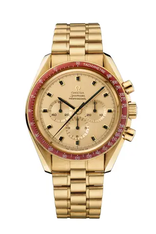 A Omega prepara-se para comercializar em setembro uma reprodução do SpeedMaster Apollo 11, o primeiro relógio que foi à Lua no pulso de Neil Amstrong e de Buzz Aldrin e foi oferecido a Richard Nixon, presidente norte-americano na época