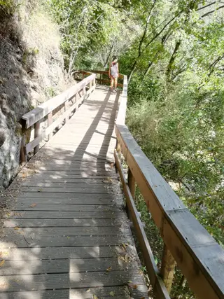 Passadiço a jusante de Sistelo