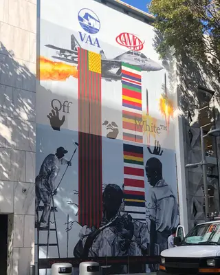 A nova loja da Off-White, em construção em Miami, é um dos projetos que Virgil Abloh tem para este ano