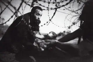 A fotografia vencedora do World Press Photo na categoria de Temas Contemporâneos