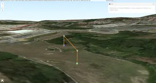 O software criado pela Connect Robotics permite definir a rota