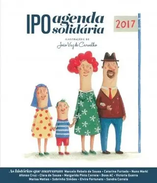 As receitas das vendas da agenda revertem para o Serviço de Pediatria do IPO de Lisboa