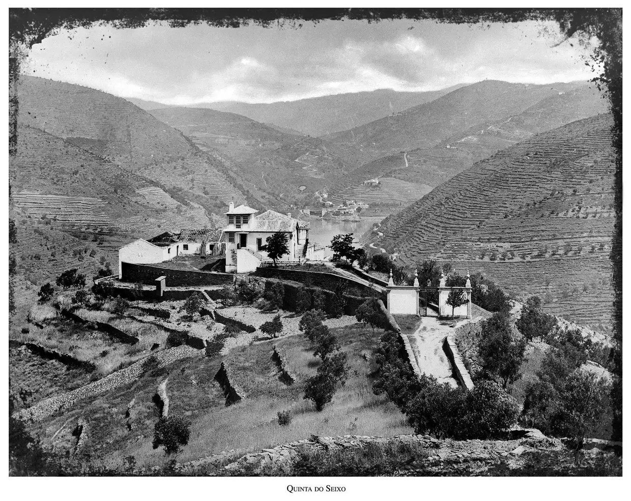 Várias propriedades do Douro, como a Quinta do Seixo, também foram fotografadas por Biel
