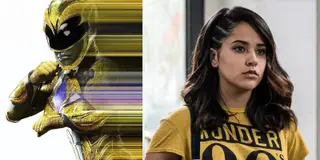 A atriz Becky G interpreta Trini, a ranger amarela, uma heroína lésbica