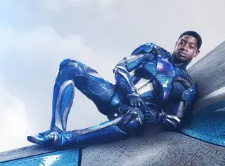 O ranger azul, Billy, papel do ator RJ Cyler, é autista