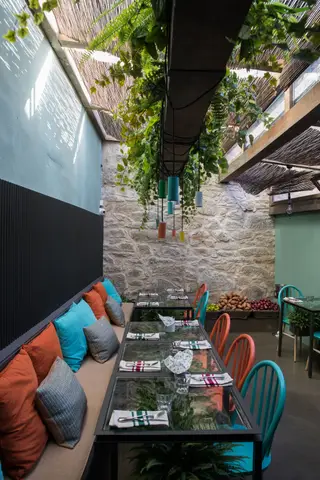 A arquitetura do Panca esteve a cargo de Ana Godinho de Almeida e a decoração de interiores é da autoria de Alejandra Jaña, irmã de Camilo Jaña