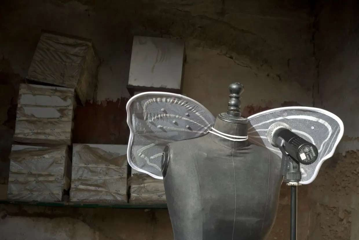 Um dos projetos desenvolvidos no Atelier de Lisboa é o Mute, de Catarina Loura, para ver no Mosteiro de Tibães, em Braga
