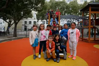 Dos 19 alunos do 1.ºA, 11 são de países como Roménia, França, Guiné-Bissau, Bangladesh e Nepal