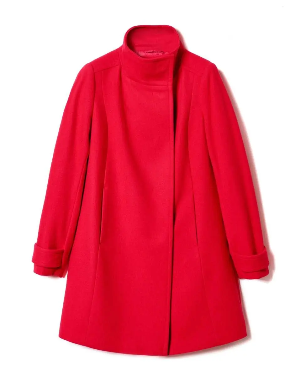 Sobretudo com gola alta, Benetton, €89,95