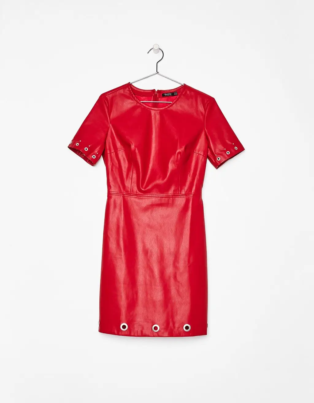 Vestido efeito pele, Bershka, €29,99
