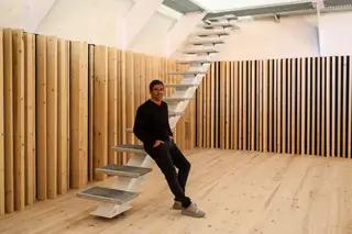 “Preservou-se a identidade e a memória industrial da cidade”, diz
Guilherme Machado Vaz, o arquiteto que foi responsável pela recuperação da Casa da Arquitetura e de todo
o quarteirão