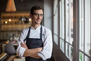 O chefe Duarte Madeira lidera a equipa do restaurante Bastardo