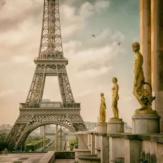 Panorama -
Ruben Alves revela que a melhor vista sobre a cidade não
é a da Torre Eiffel
(na foto), mas
a do topo da Catedral de Notre Dame