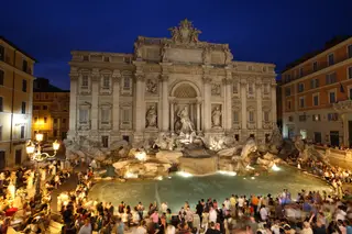 Imaginação - É impossível esquecer Anita Ekberg a emergir das águas da Fontana di Trevi no filme La Dolce Vita, de Fellini, acredita Mega Ferreira, que também vive Roma através do cinema e da literatura