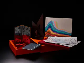 Obra de Paulo Climachauska, exposta em A Arte do Livro de Arte