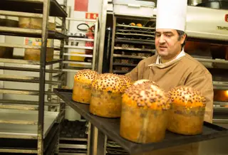 Os panettones de Rui Lopes são feitos com fermento natural